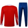 Paris Saint-Germain Sweatshirt Za Trening Četvrt Zip 2025-26 Crvena